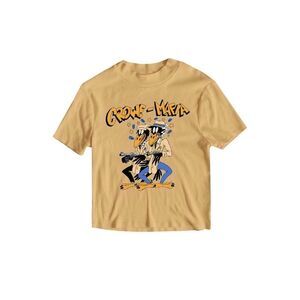 The Black Crowes Unisex Adult Crowe Mafia Back Print T-Shirt / Sand